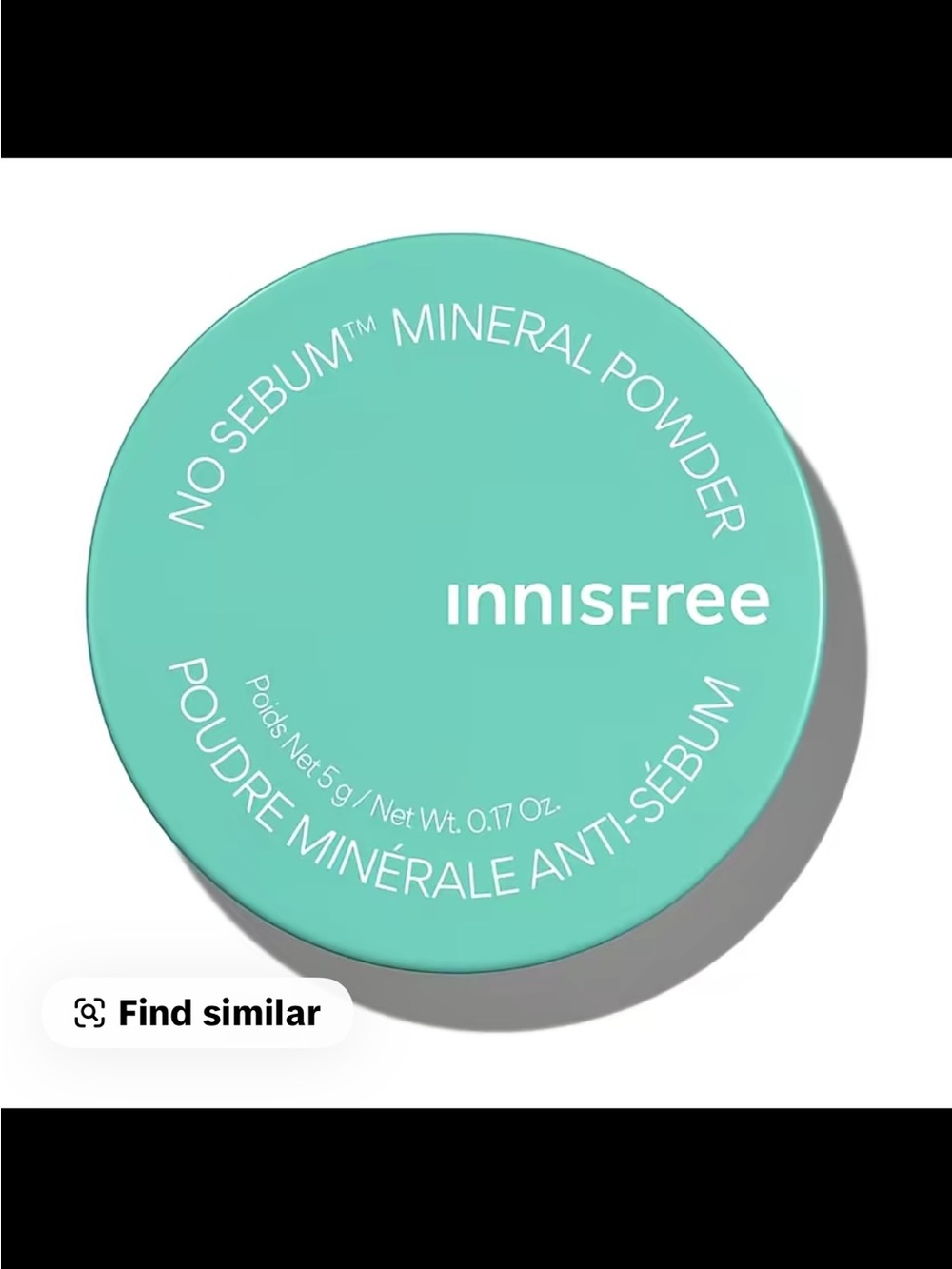innisfree No-Sebum Mineral Powder - Mint